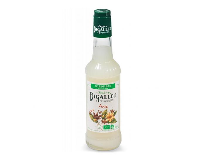 BIGALLET Sirop d'Anis Bio - 35cl