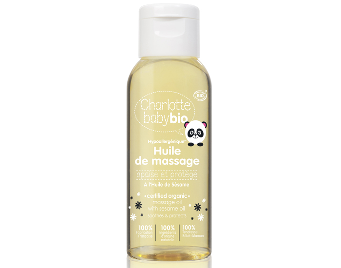 CHARLOTTE BABY BIO Huile de Massage - 100 ml
