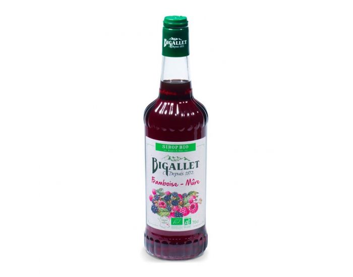 BIGALLET Sirop de Framboise et M�re Bio - 70cl