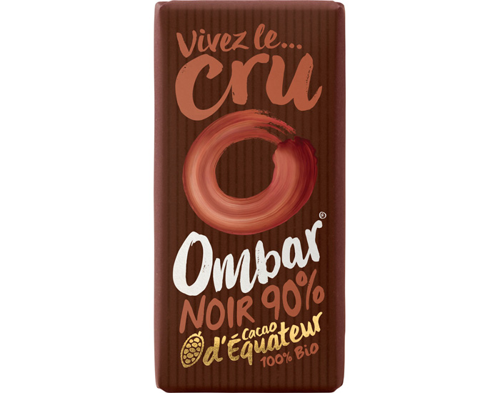 OMBAR Chocolat 90% Cacao Cru - 35 g