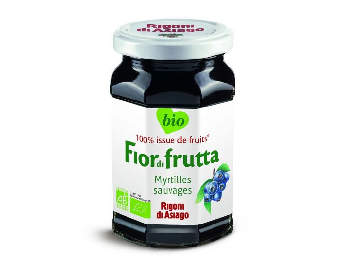 RIGONI DI ASIAGO Confiture Myrtilles Sauvages Bio - 250g 