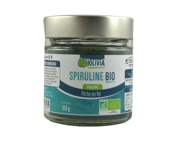 JOLIVIA Spiruline Bio en Poudre - 100 g