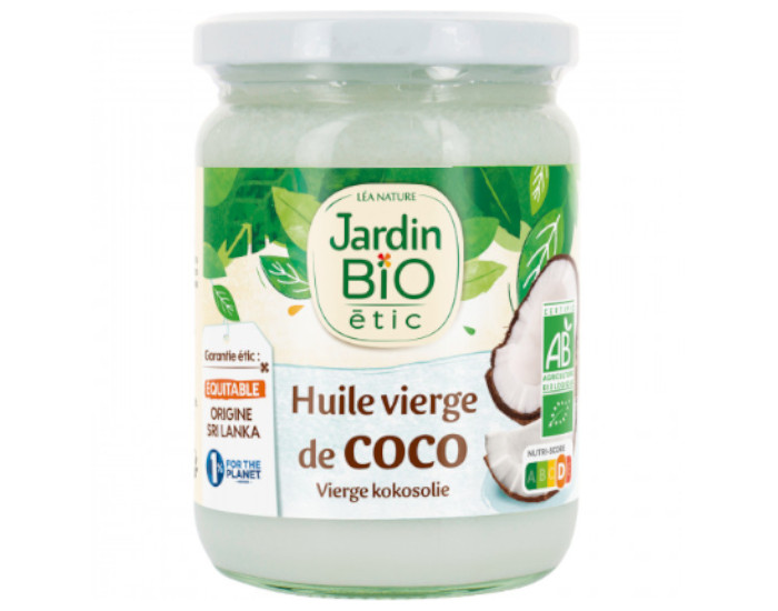 JARDIN BIO Huile Vierge de Coco - 500 ml