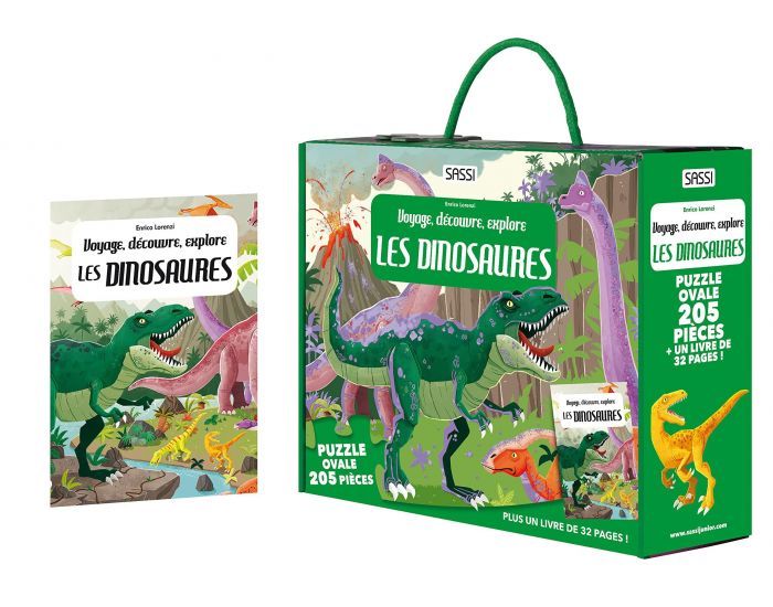 SASSI JUNIOR Voyage, D�couvre, Explore - Les Dinosaures - D�s 6 ans