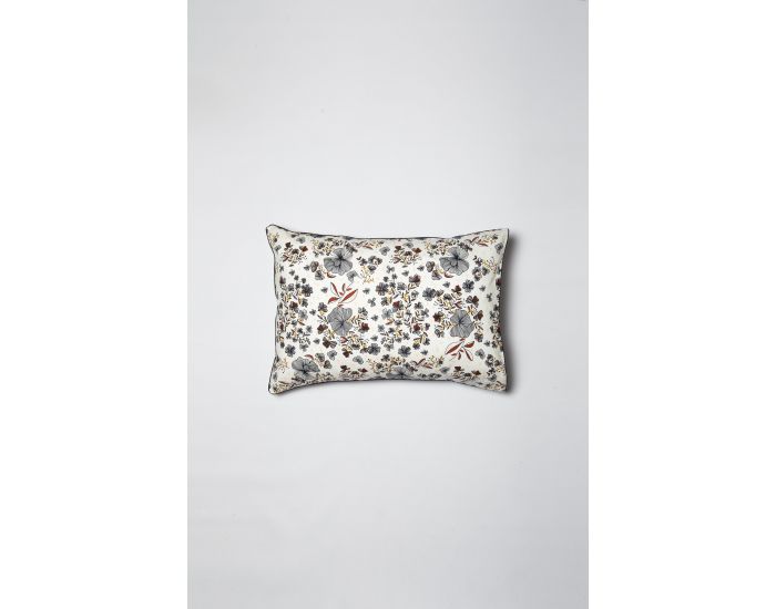 KADOLIS Taie d'oreiller en Coton Bio - Flora - Tailles au choix