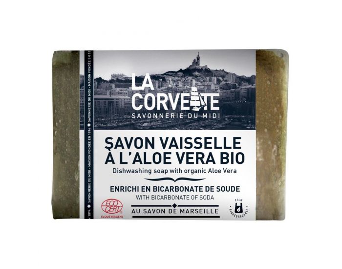 LA CORVETTE Savon de Marseille Aloe Vera Solide Ecocert - 200g
