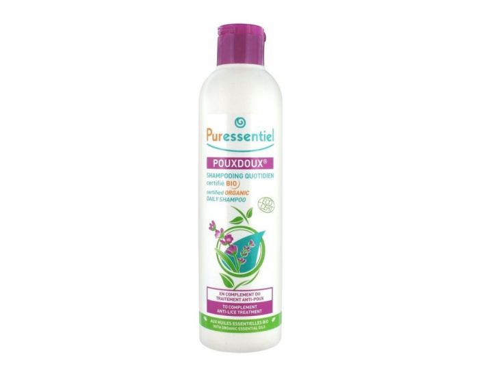 PURESSENTIEL - Pouxdoux Shampooing Quotidien Bio - 200 ml
