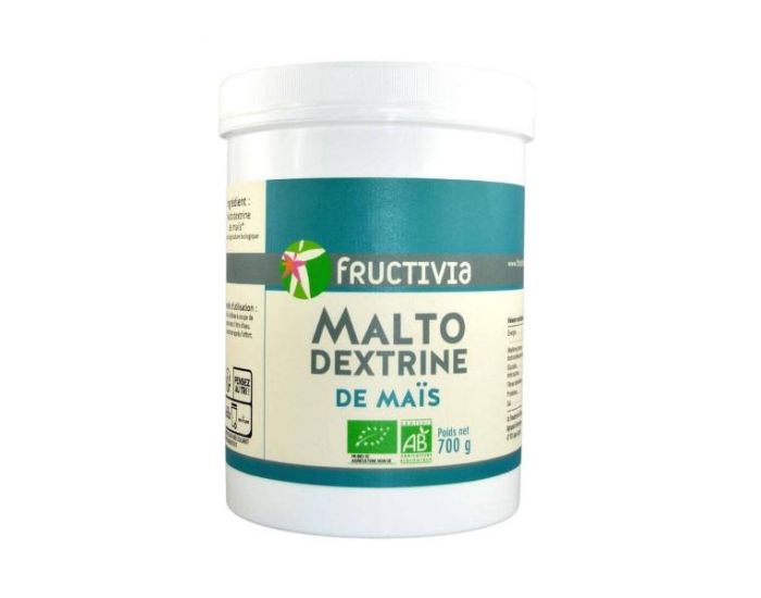 FRUCTIVIA Maltodextrine de Ma�s Bio en poudre - 700 g