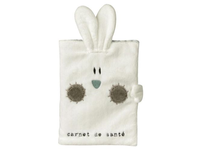 LITTLE CREVETTE Protge-carnet de sant Lapin Tout Doux