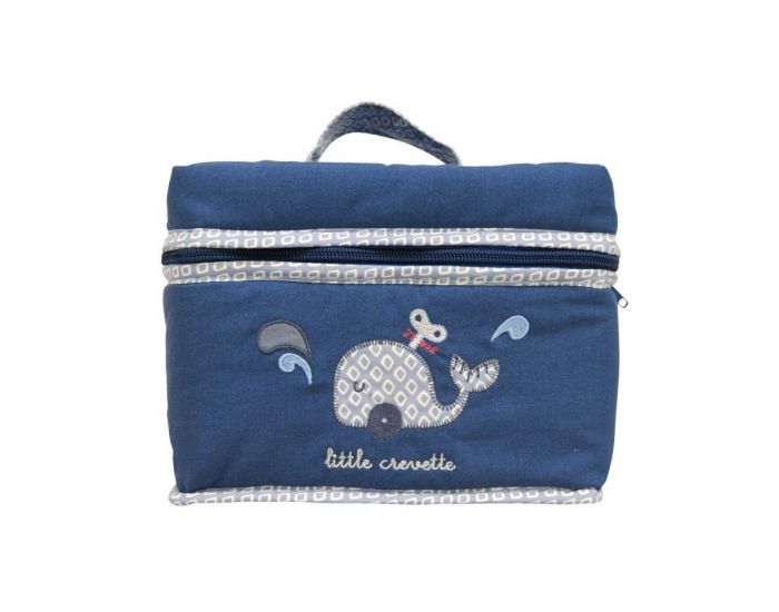 LITTLE CREVETTE Trousse de toilette Baleine