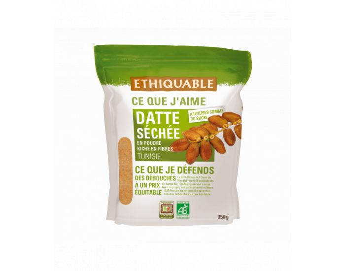 ETHIQUABLE Poudre de Datte S�ch�e - Bio & �quitable - 250 g