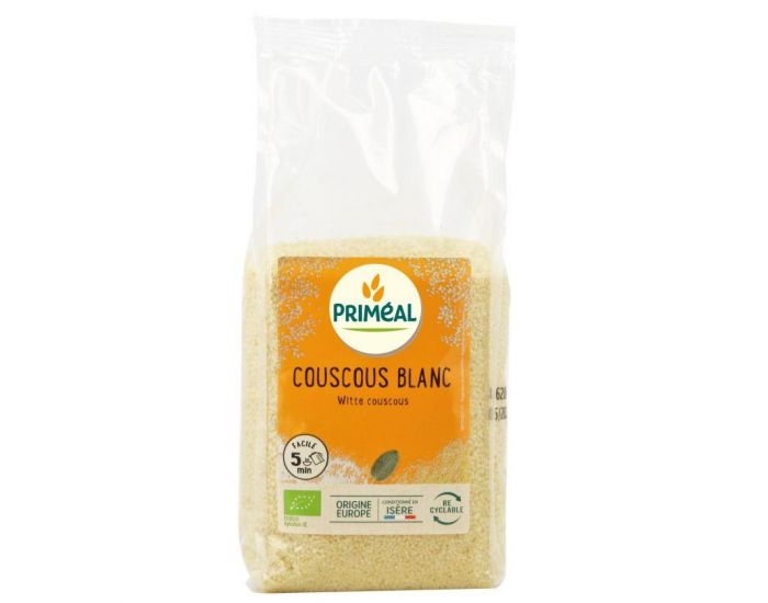 PRIMEAL Couscous Blanc Bio - 500 g