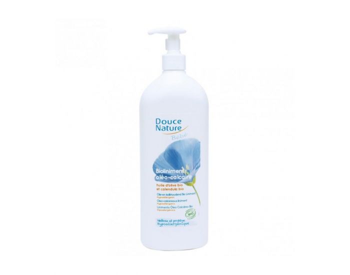 DOUCE NATURE Bioliniment ol�o-calcaire hypoallerg�nique, nettoie et prot�ge - 1 L