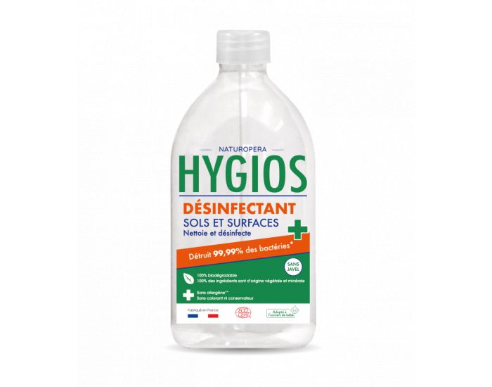 HYGIOS D�sinfectant Sols et Surface - Sans Javel - 1L