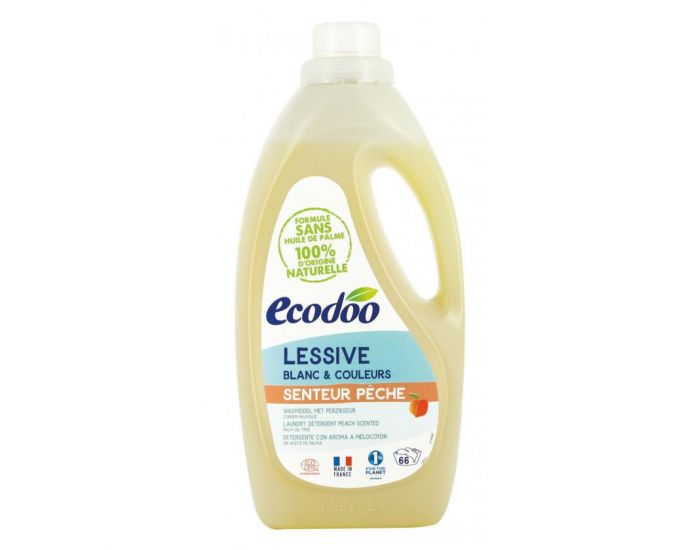 ECODOO Lessive Senteur P�che 100% Naturelle - 2 L