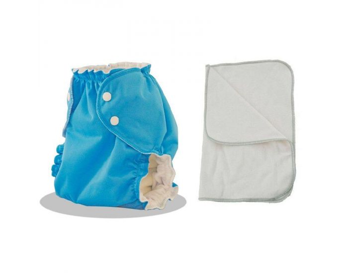 APPLECHEEKS Kit couche lavable  - ENFANT - Taille 3 (14-30kg)