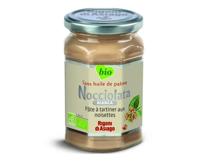 NOCCIOLATA Nocciolata Bianca Pte  tartiner aux Noisettes Bio