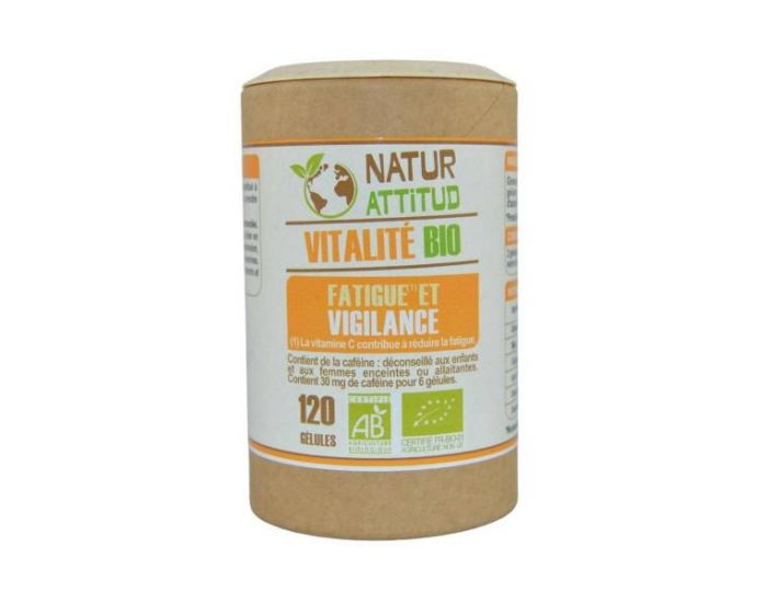 NATUR ATTITUD Vitalit� Bio - 120 g�lules de 644 mg