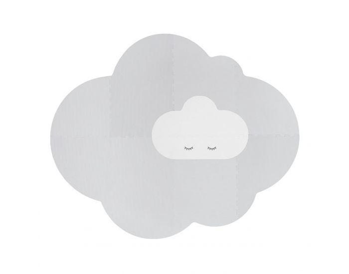 QUUT Grand Tapis de Jeu Nuage - Gris Perle - D�s 1 an