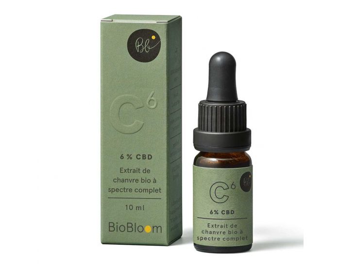BIOBLOOM Huile de CBD Bio - 6% - 10ml
