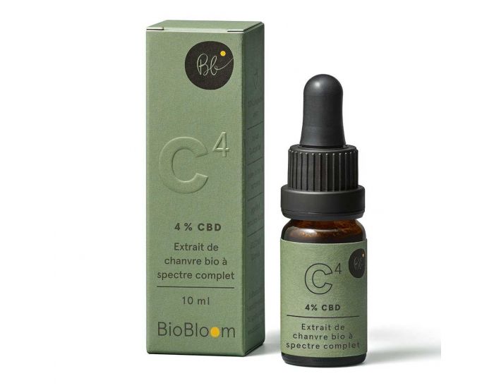 BIOBLOOM Huile de CBD Bio - 4% - 10ml