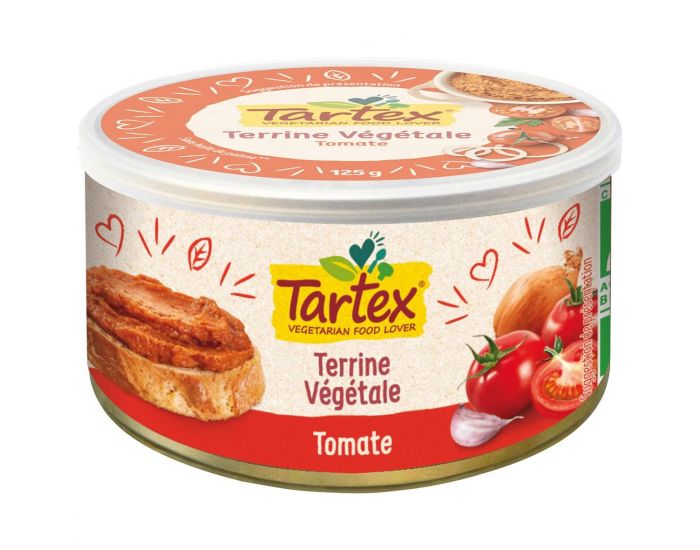 TARTEX Terrine Vgtale - Tomate - 125g