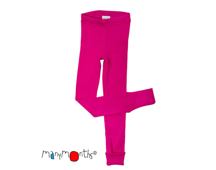 MANYMONTHS Legging B�b� - Laine M�rinos - Lilac Rose - 12-30 mois