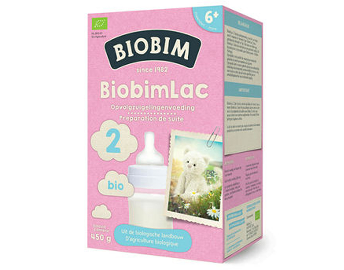 BIOBIM Lait de Suite 2 - Ds 6 mois - 450 g