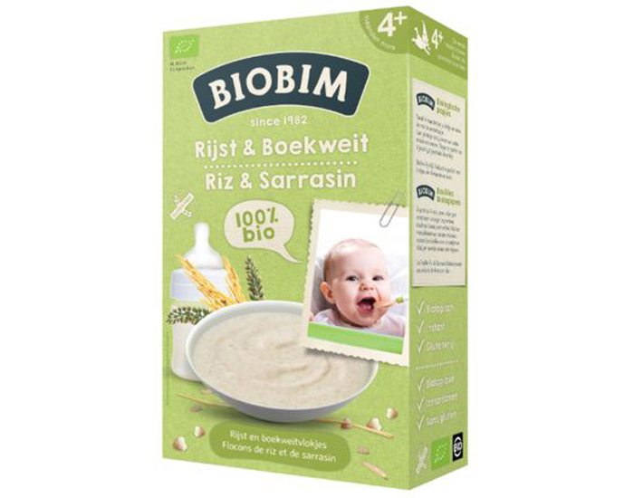 BIOBIM Crales Riz & Sarrasin - Ds 4 mois - 200 g