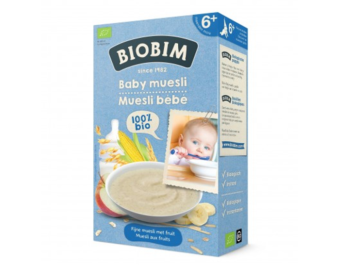 BIOBIM Muesli pour Bb - Ds 6 mois - 250 g