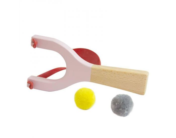 ME AND MINE Catapulte lance-pompons - Rose - Me & Mine