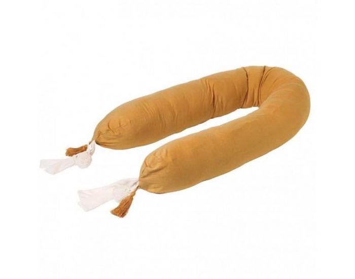 FABELAB Tour de Lit Traversin Bio Ocre