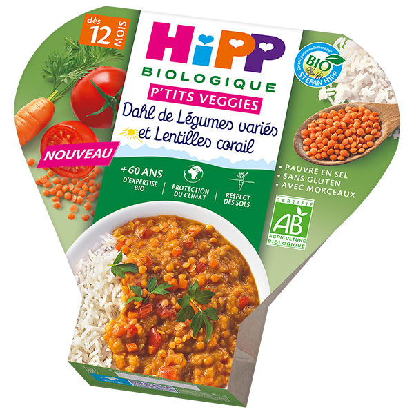HiPP Assiettes P'tit Veggies - Ds 12 mois - 230 g