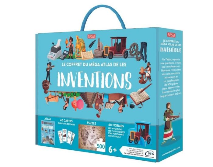 SASSI JUNIOR M�ga Atlas des Inventions - D�s 6 ans