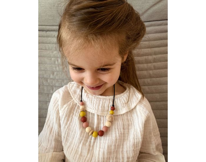 MAWEN MATERNE Collier Enfant - Arc-en-ciel - D�s 36 mois