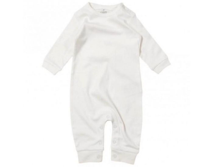 LITTLE GREEN RADICALS Combinaison B�b� en Coton Bio - Blanc
