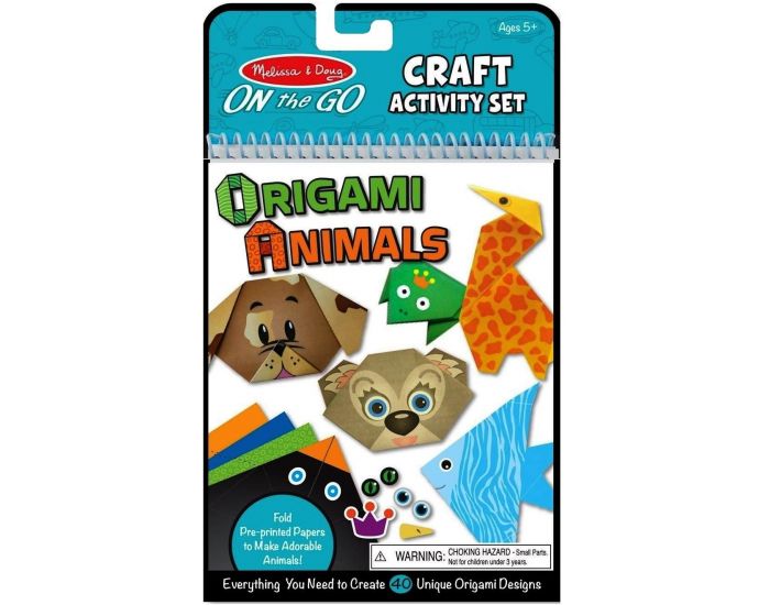 MELISSA & DOUG Animaux en origami - D�s 3 ans