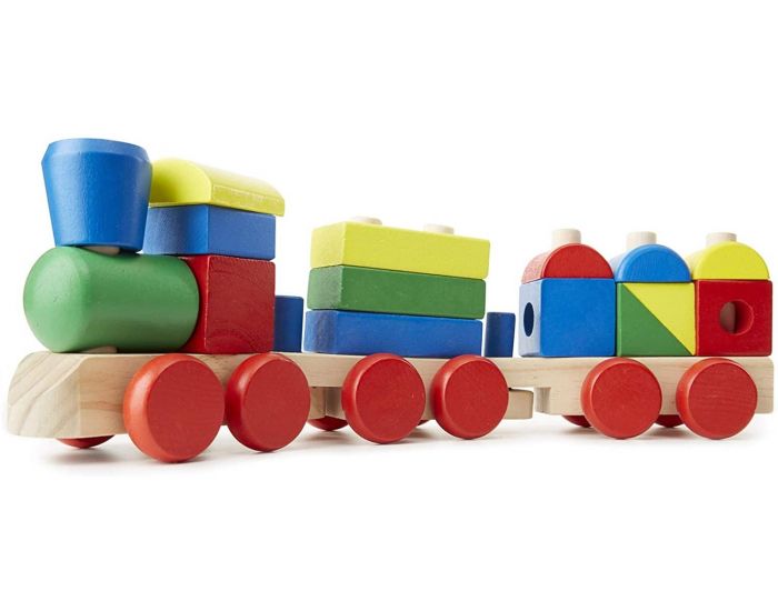 MELISSA & DOUG Train en bois - D�s 2 ans