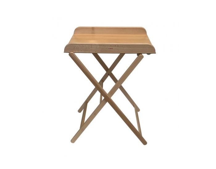 COMBELLE Table  Langer Pliante en bois massif - Jade