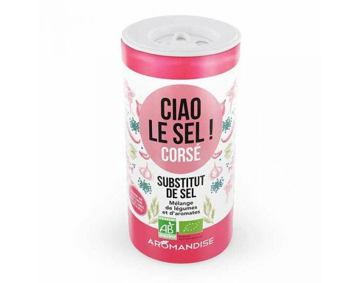 AROMANDISE Ciao le Sel Cors� - Substitut de Sel Bio - 70g
