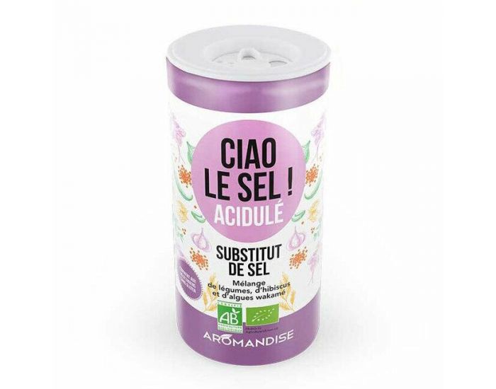 AROMANDISE Ciao le Sel Acidul� - Substitut de Sel Bio - 70g