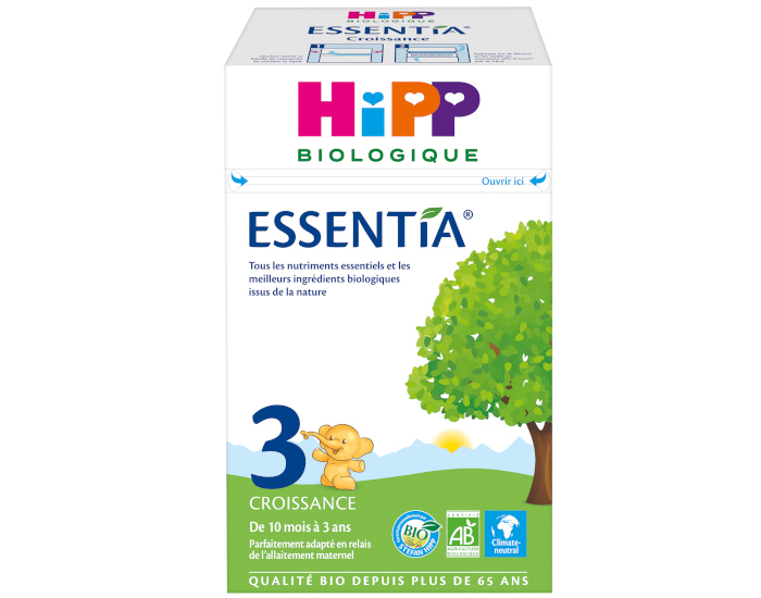 HIPP Lait Croissance Essentia - 3ème Age - 600 g