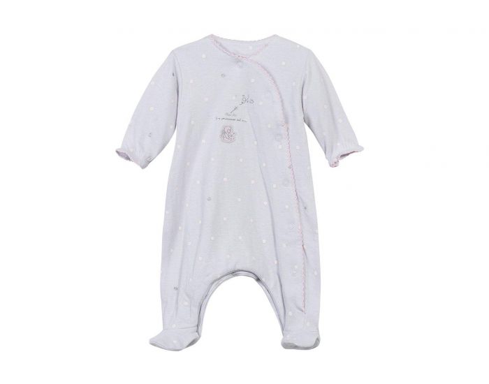 ABSORBA Dors bien Gris Jersey Une princesse est n�e - Du pr�ma au 12 mois