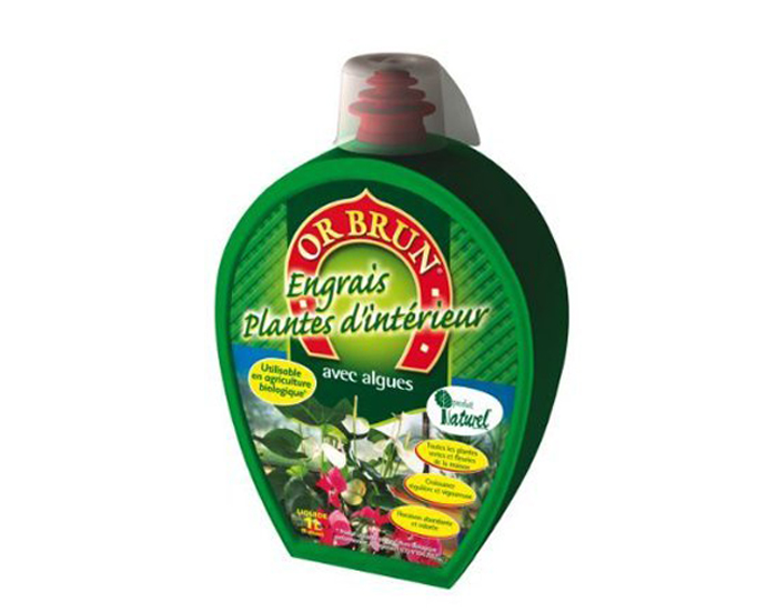 OR BRUN Engrais plantes d'int�rieur - 0.6 L
