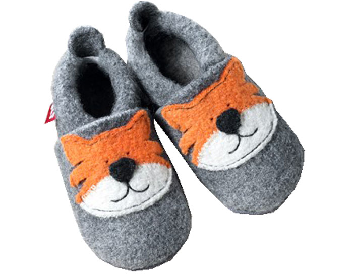 POLOLO Chaussons en Feutrine - Tom le Tigre