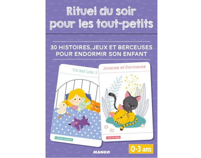 MANGO EDITIONS Livre Rituel Du Soir Pour Les Tout-petits - Ds la naissance