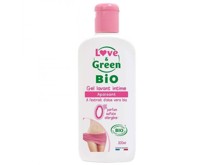 LOVE & GREEN Gel Lavant Intime Apaisant - 200ml