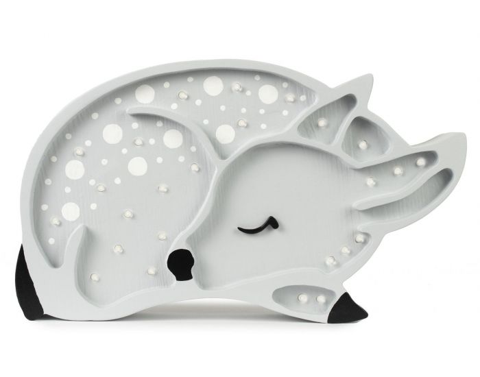 LITTLE LIGHTS Lampe Veilleuse Faon Gris Clair - D�s 3 ans