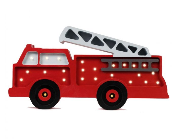 LITTLE LIGHTS Lampe Veilleuse Camion de Pompiers - Ds 3 ans