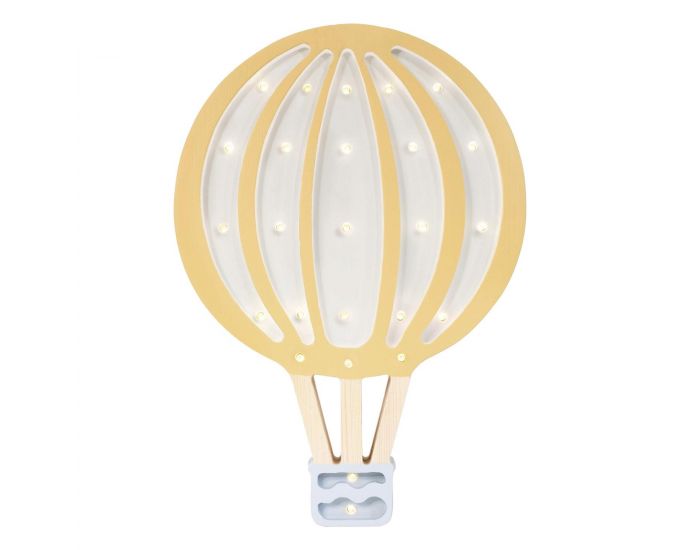 LITTLE LIGHTS Lampe Veilleuse Montgolfi�re Moutarde - D�s 3 ans